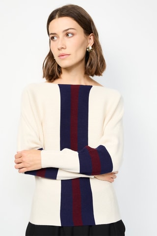  Trui  - Wit, zwart en rood