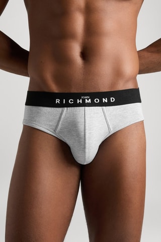 3 slips YIR - Gris, noir et blanc