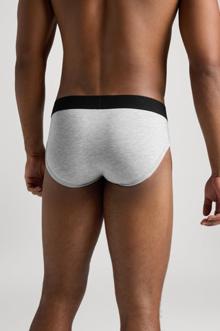 3 slips YIR - Gris, noir et blanc