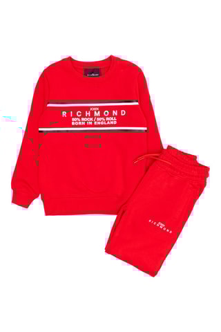 Sweat et pantalon de survêtement Marga - Rouge