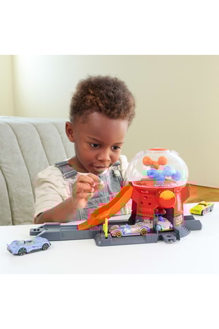 Coffret Distributeur de bonbons du Centre-Ville Hot Wheels® - Dès 36 mois