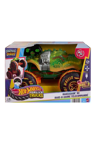 Monster Truck Rageasaur radiocommandé Hot Wheels® - Dès 48 mois