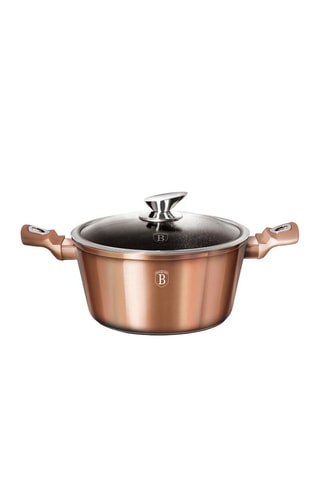 Faitout avec couvercle Metallic Line Rose Gold Edition - 6,1 l - 28 cm