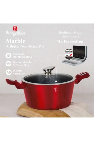Casserole Metallic Line Burgundy - 24 cm - 4,1 l