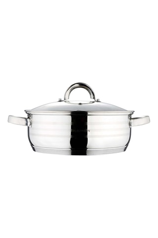 Sautoir en acier inoxydable Gourmet - 32 cm - 10 l
