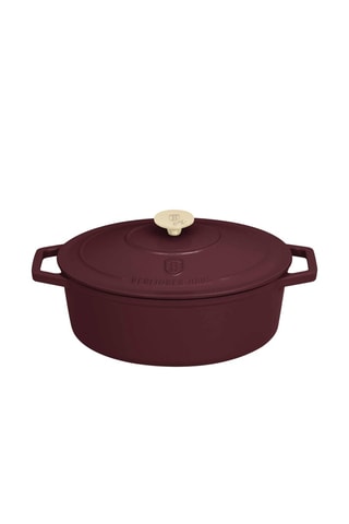 Cocotte ovale en fonte Leonardo Collection - 30 cm - 4,65 l