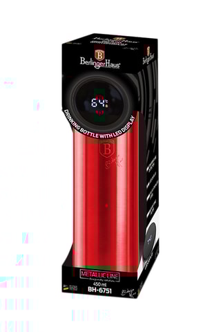 Gourde isotherme Rouge - 450 ml