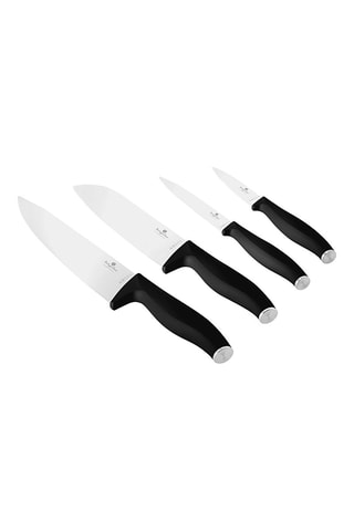 4 couteaux en acier inoxydable