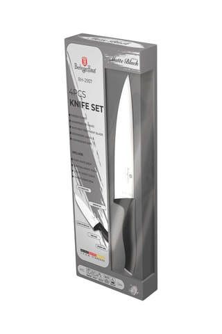 4 couteaux en acier inoxydable