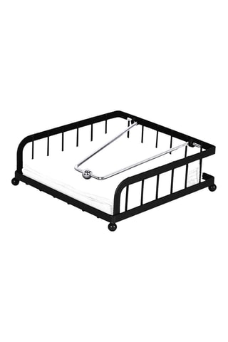 Porte-serviettes - Noir mat