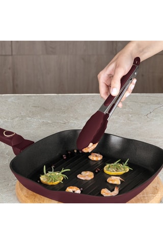 Pince en acier inoxydable et silicone Leonardo