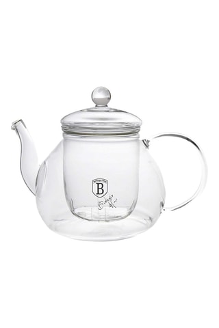 Théière en verre borosilicate Black Vantage, Matte Black, Black Silver et Eternal - 1 l