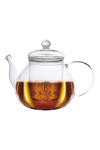 Théière en verre borosilicate Black Vantage, Matte Black, Black Silver et Eternal - 1 l