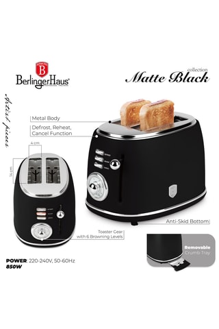 Grille-pain - 850 W - 2 fentes