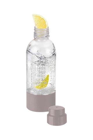 Machine à soda en acier inoxydable avec 2 bouteilles et baromètre