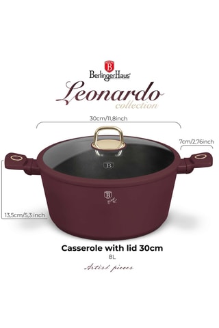 Casserole Leonardo Collection - 30 cm - 8 l