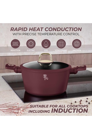 Batterie de cuisine Leonardo Collection - 15 pièces