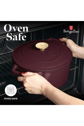 Cocotte ronde en fonte Leonardo Collection - 4,35 l - 24 cm