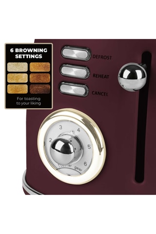 Grille-pain Leonardo Collection - 850 W - 2 fentes