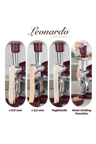 Robot ménager multifonction Leonardo Collection - 1500 W - 6 vitesses