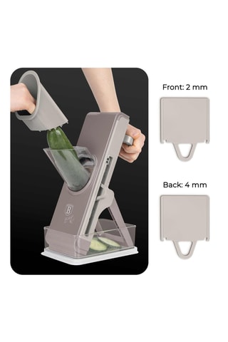 Mandoline en acier inoxydable Sahara Collection - Taupe