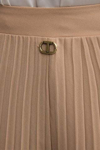 Pantalon plissé - Beige