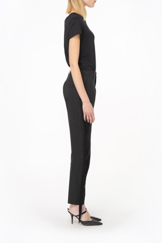 Pantalon en lin - Noir
