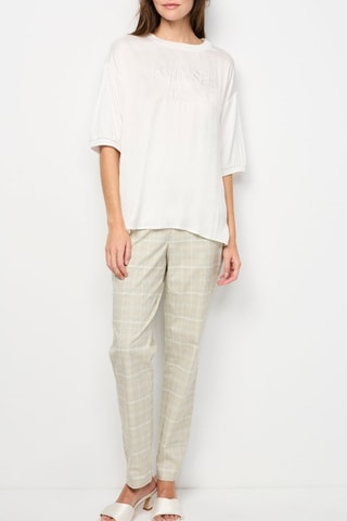 Pantalon cigarette - Ecru