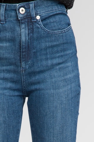 Jean taille haute - Bleu