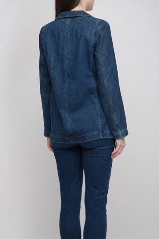 Veste en jean - Bleu marine