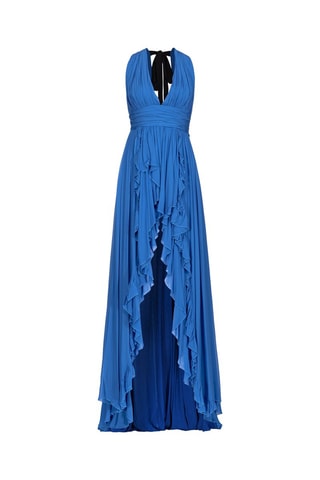 Robe longue - Bleu