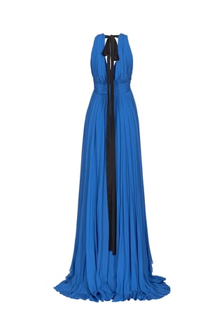 Robe longue - Bleu