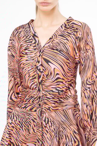 Robe patineuse - Orange