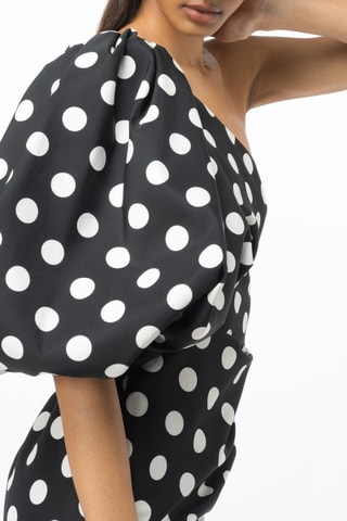 Robe asymétrique - Noir