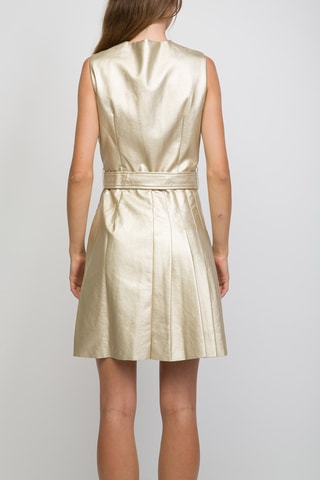 Robe plissée - Doré