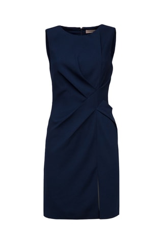 Robe fourreau - Bleu marine