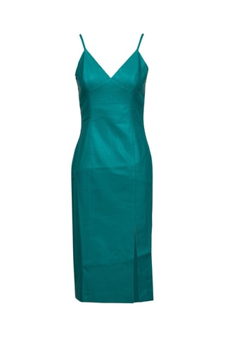 Robe midi - Vert émeraude