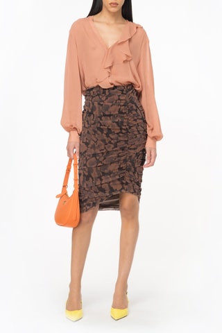 Blouse - Marron clair