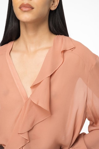 Blouse - Marron clair