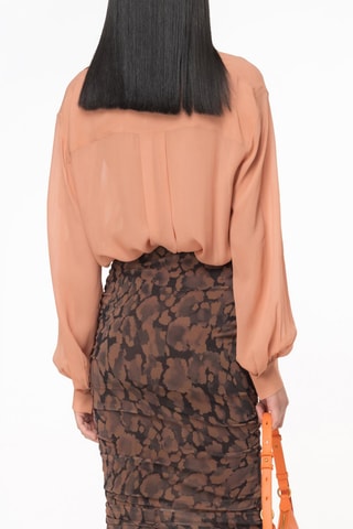 Blouse - Marron clair