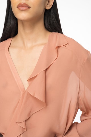 Blouse - Marron clair