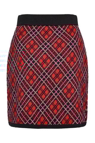 Jupe en laine - Rouge