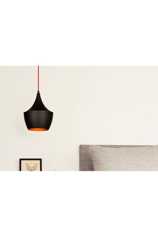 Suspension - Noir et rouge