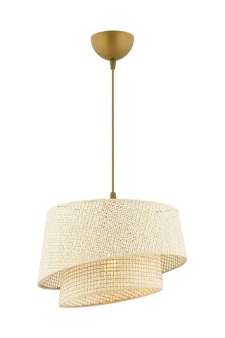 Suspension Barette Hazeran - Crème - 45-60 W