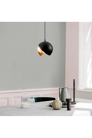 Suspension Berceste - Noir et doré