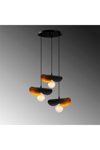 Suspension Sivani - Noir - 3 x 40 W