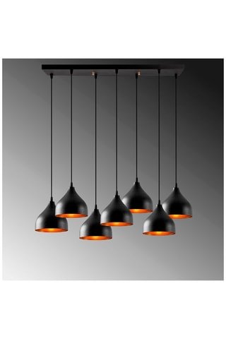 Suspension Tattoo - Noir et doré