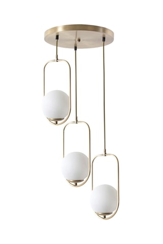 Suspension Ahu - Blanc - 3 x 60 W