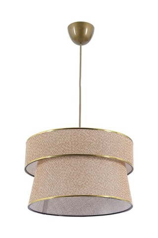 Suspension - Beige et doré - 45 - 60 W