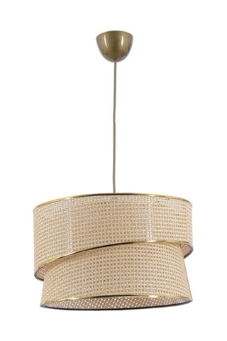 Suspension - Beige et doré - 45 - 60 W